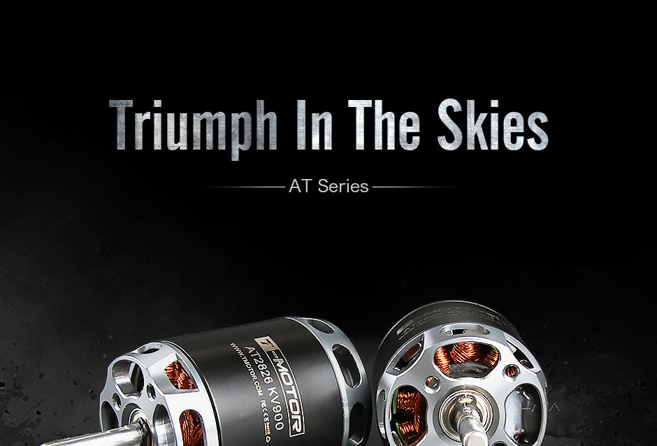 T-Motor AT2826 3D F3A Fixed Wing Long Shaft Brushless Motor-KV1100