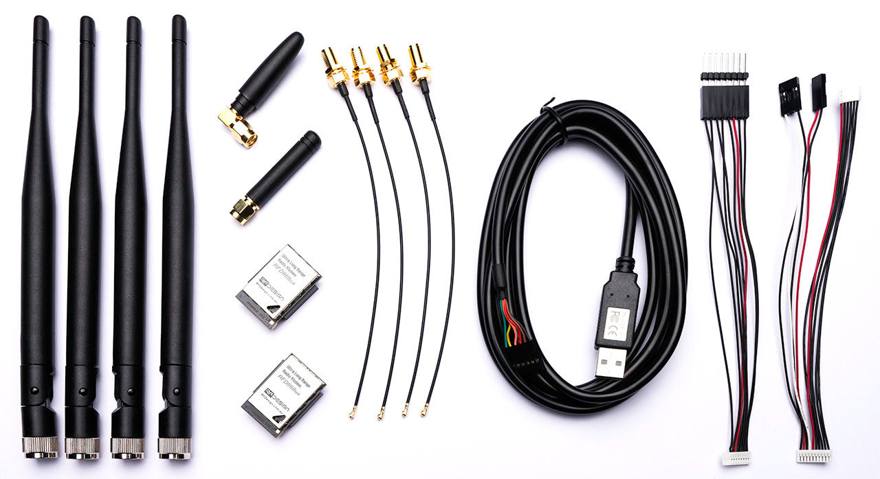 RFD868ux Long Range Telemetry Bundle – Dual Radio Modem Kit with