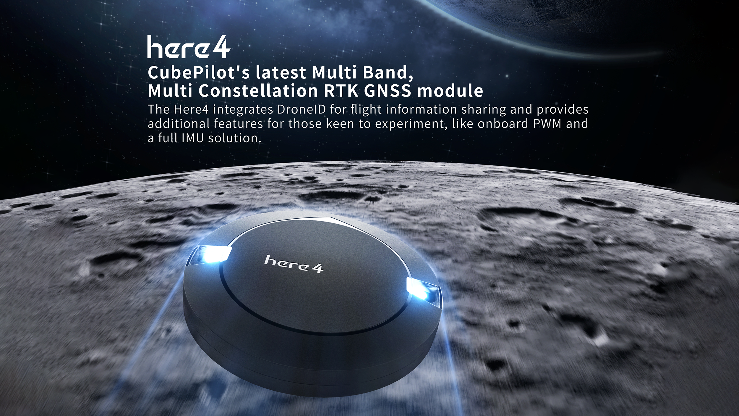 here 4 CubePilot's latest Multi Band, Multi Constellation RTK GNSS module
