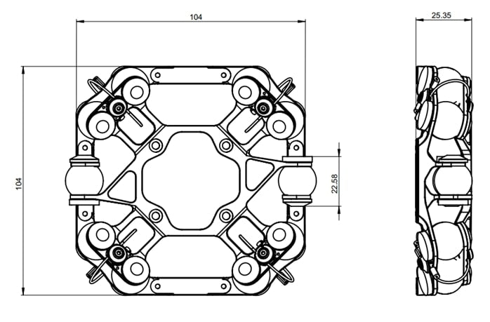 Gremsy ORUS L DAMPING