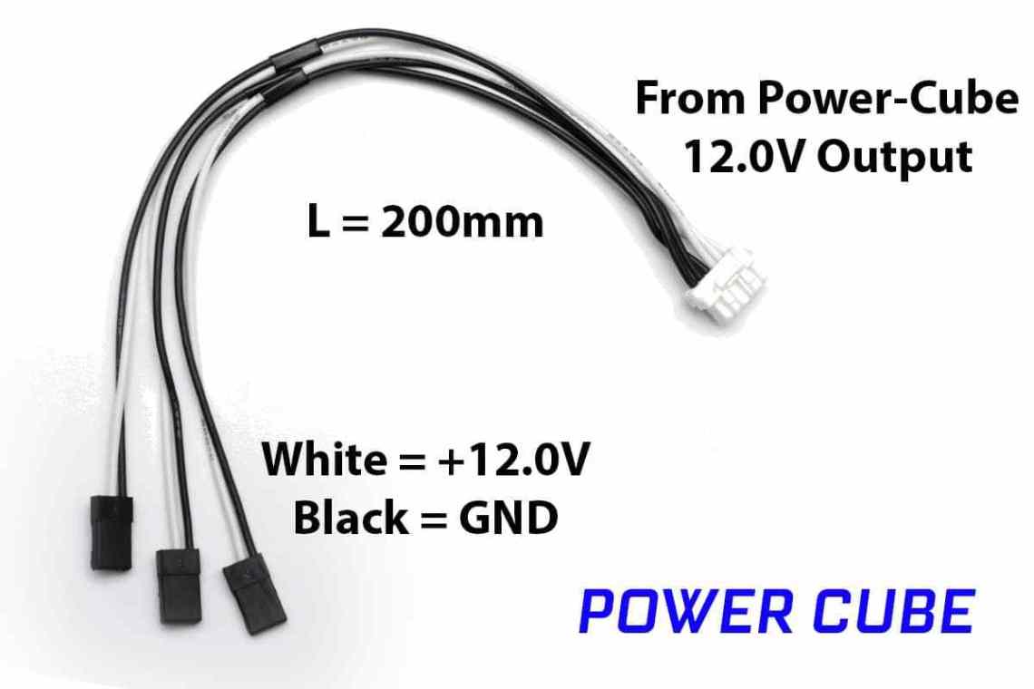 Mauch 063: Power-Cube / 12.0V output cable