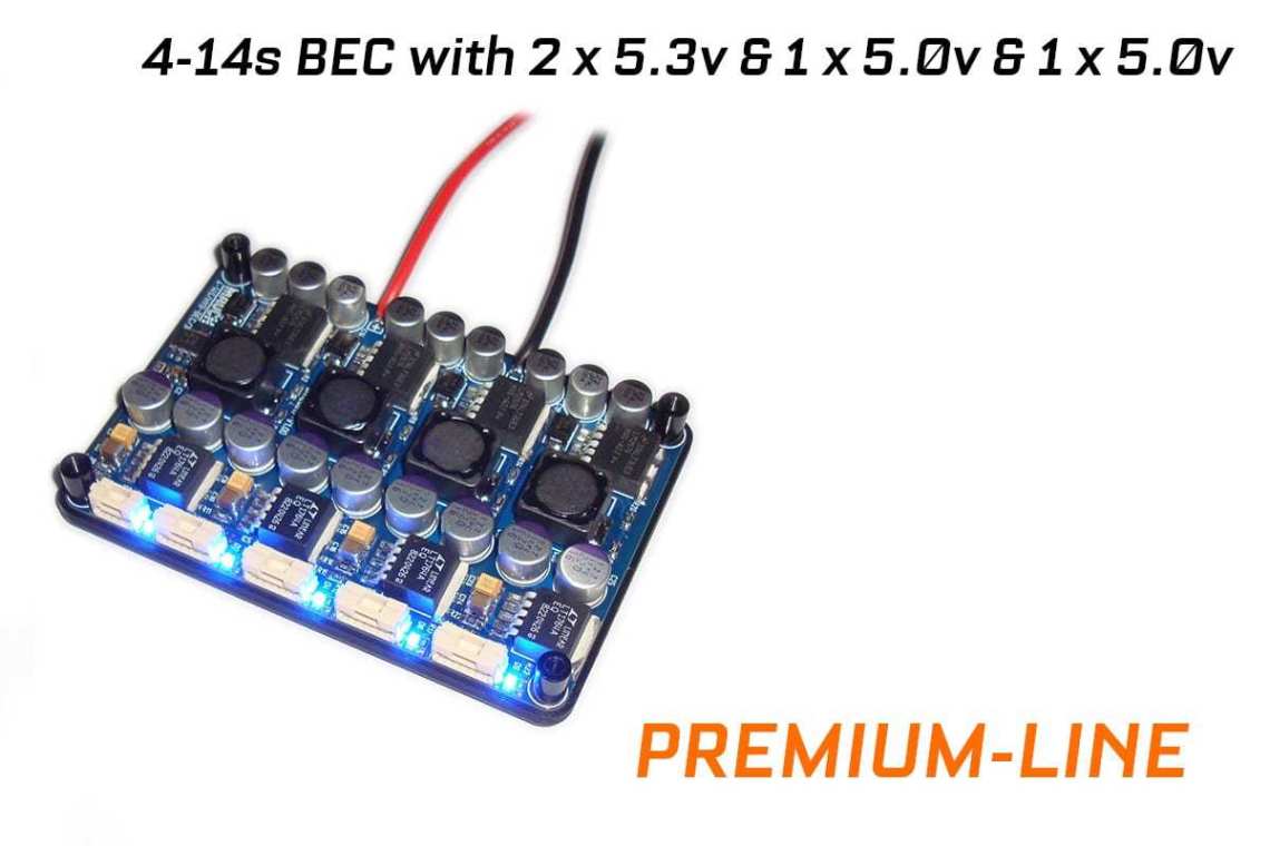 Mauch 025: PL 4-14S HYB-BEC / 2x 5.3V / 1x 5.0V / 1x 12.0V