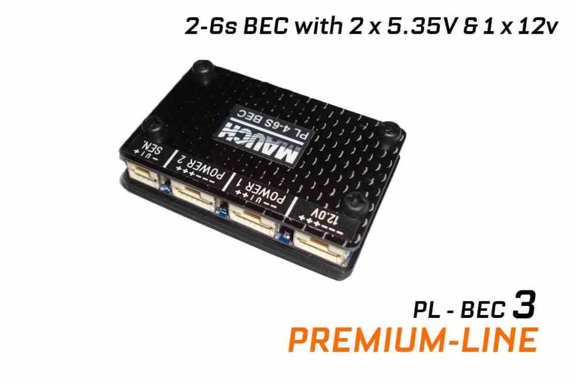 Mauch 017: PL 4-6S BEC 2x5.35V 1x12.0V