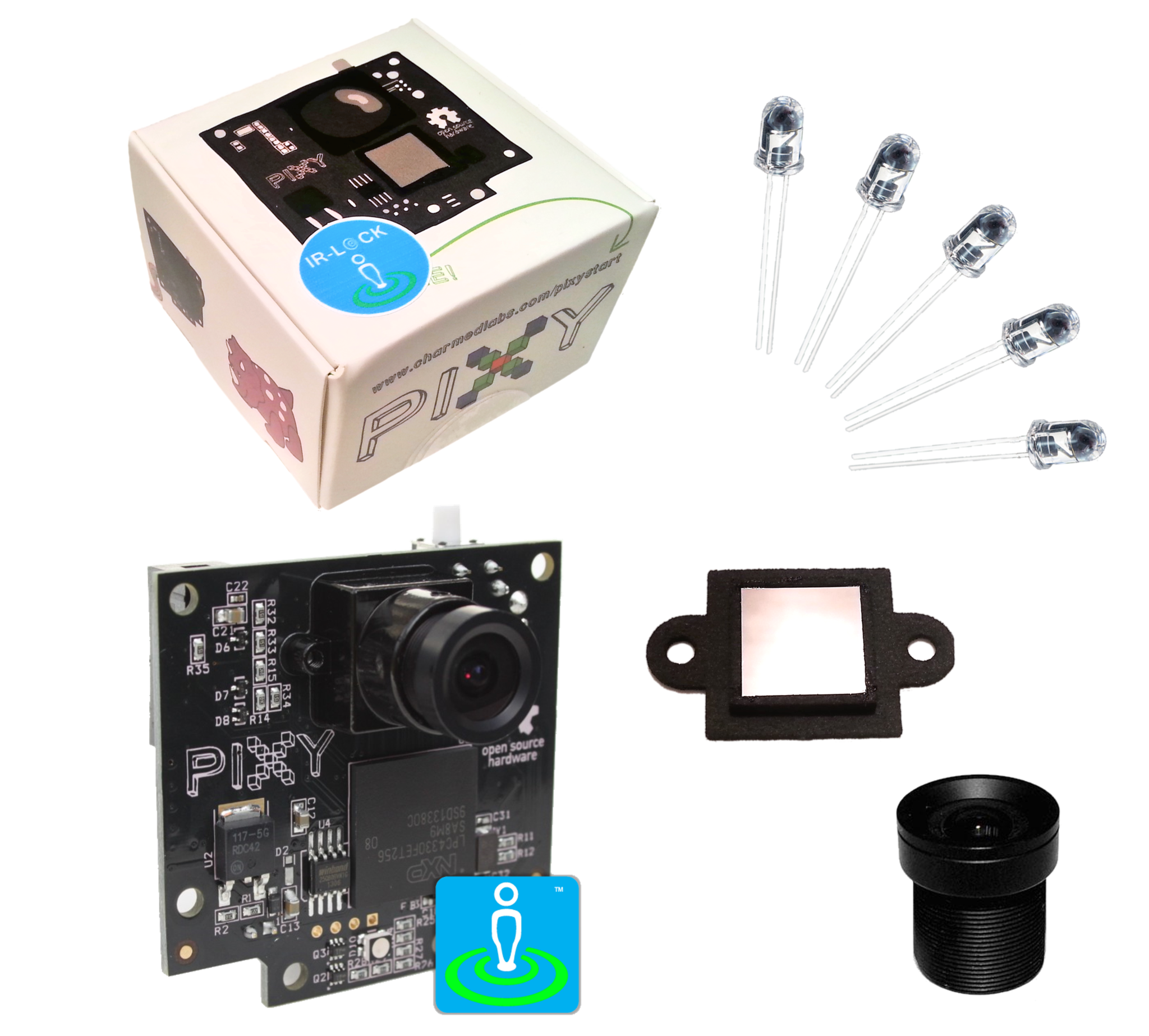 IR-LOCK Sensor - with Short Range LEDs