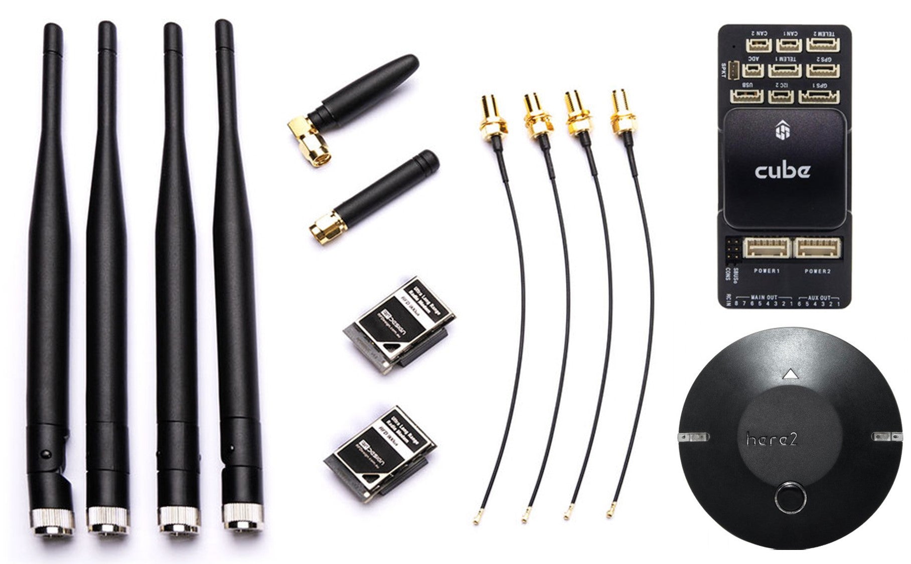 COMBO: Pixhawk 2.1 w/ Here2 & RFD900ux Telemetry Set