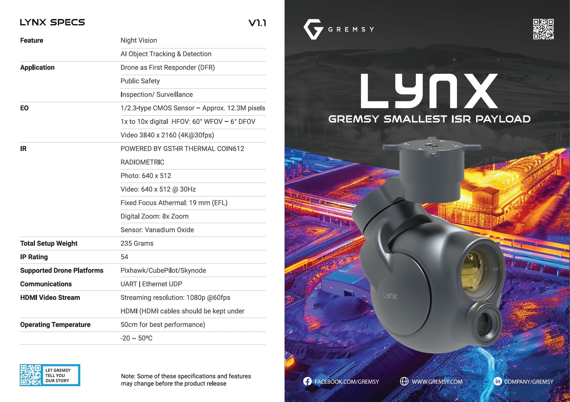 Gremsy LYNX COMPLETE SOLUTION