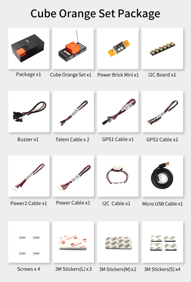 Cube Orange Standard Set (ADSB Carrier Board) | CubePilot