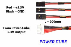 Mauch 062 – Power Cube – 3 x 5.35V Output Cable
