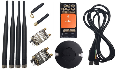 COMBO: Cube Orange (ADS-B) w/ Here3 & RFD900+ Telemetry Set