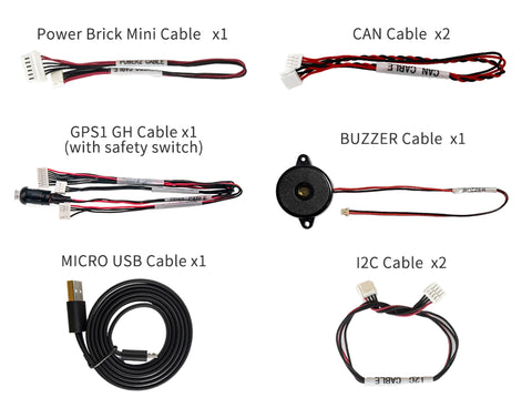 Mini Carrier Board Cable Set V2