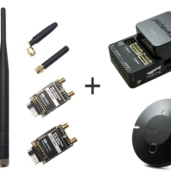 COMBO: Pixhawk 2.1 w/ Here2 & RFD900x Telemetry Set